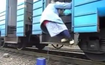 Пенсионерка из Запорожья удивила своей находчивостью (ВИДЕО)