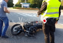 На выезде из Запорожья разбился мотоциклист (ФОТО)