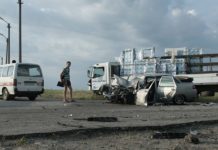 В Запорожской области в ходе аварии машину «смяло в лепёшку» (ФОТО)