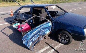 Запорожская полиция открыла дело на виновника смертельного ДТП, в котором погиб младенец