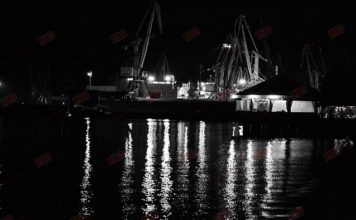 Запорожский курорт стал чёрно-белым (ФОТО)