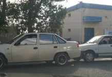 В Запорожской области дорогу не поделили Daewoo Nexia и ВАЗ (ФОТО)