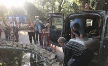 В Запорожской области поселились бывшие обитатели Межигорья (ВИДЕО)