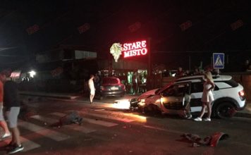 На запорожском курорте произошло серьезное ДТП (ФОТО)