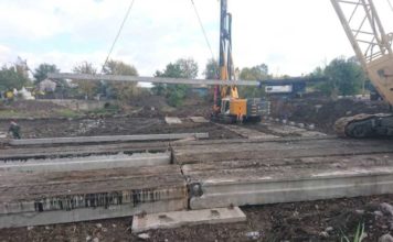 В Запорожской области снесли мост (ФОТО)