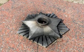 На запорожском курорте неизвестные «потушили» Вечный огонь (ФОТОФАКТ)