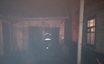 Запорожские спасатели больше часа тушили пожар (ФОТО)