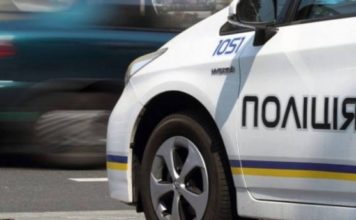В Запорожье вооруженные люди устроили погоню на авто