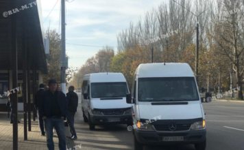 В Запорожской области столкнулись маршрутки с пассажирами (ФОТО)