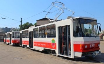 В Запорожье трамвай №3 будет ходить только до цирка