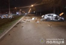 Ночью в Запорожье произошла смертельная авария (ФОТО-ВИДЕО)