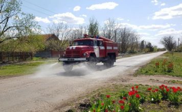 Запорізькі рятувальники продезінфікували понад 800 км доріг (ВІДЕО)
