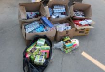 В Запорожье сожгли оливки, инжир и чай (ФОТО)