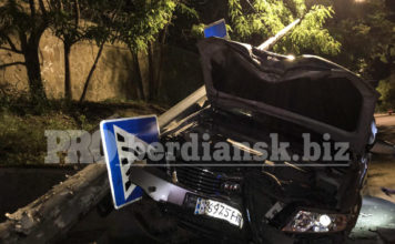 В Бердянске легковушка сбила пару: мужчина погиб, женщина в реанимации (ВИДЕО)