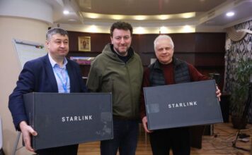 Запорожские вузы получили спутниковый интернет от Илона Маска